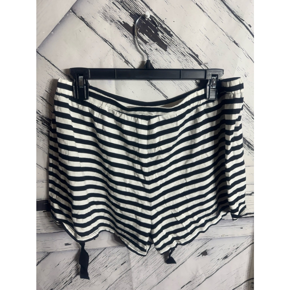 Women's kate spade Pajama Set, Size L, Black and White - Picture 6 of 8